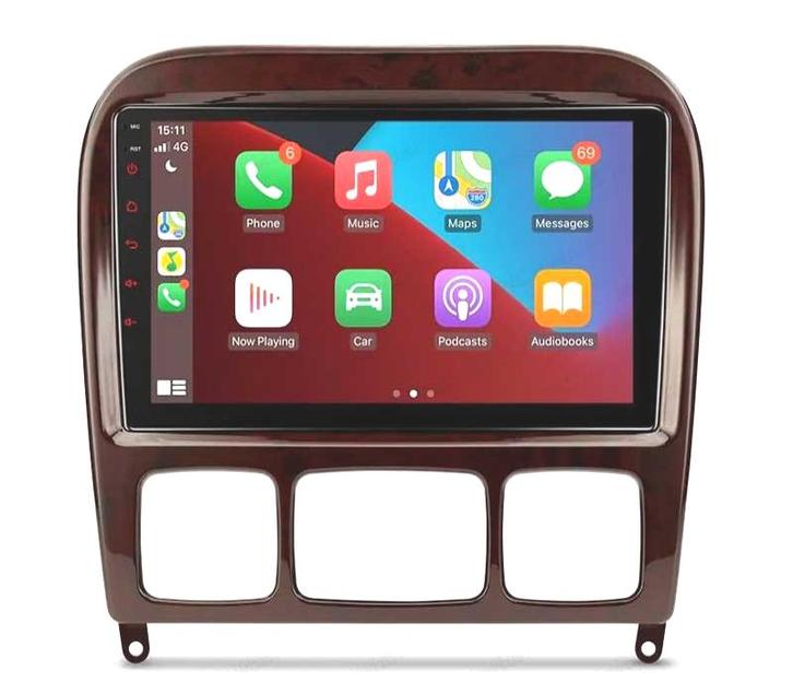 Autoradio 9 Gps Android 13 Pour Mercedes Classe S W220 98-0, Auto diversen, Autonavigatie, Verzenden