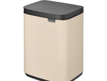 Veiling - Brabantia Bo Prullenbak - 4 liter - Soft Beige beschikbaar voor biedingen