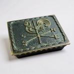 Max Le Verrier - Sieradendoos - windwijzer met een haan -