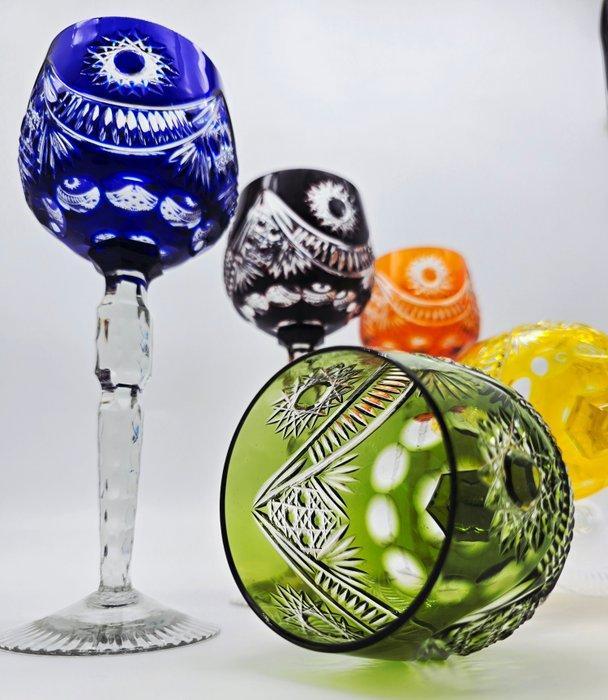 Olenka - Drinkservies (5) - Swag Cut - Kristal, Antiek en Kunst, Antiek | Meubels | Tafels