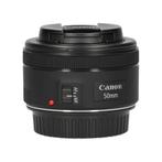 Canon EF 50mm f/1.8 STM met garantie, Audio, Tv en Foto, Foto | Lenzen en Objectieven, Ophalen of Verzenden, Gebruikt