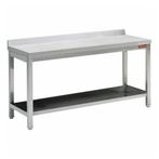 Werktafel | RVS | Bodemschap | Diepte 600 | Hoogte 880/900, Verzenden, Nieuw in verpakking