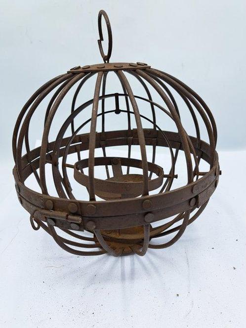 Scheepslamp - Cardanische Olielamp - IJzer, Antiek en Kunst, Curiosa en Brocante