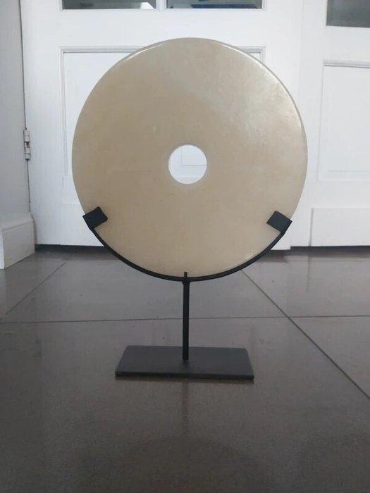 sculptuur, Disque bi - 36 cm - Steen, Antiek en Kunst, Curiosa en Brocante