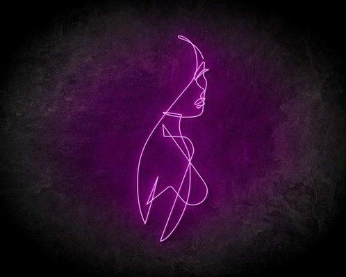 LINE ART WOMEN  neon sign - LED neon reclame bord, Zakelijke goederen, Horeca | Overige, Verzenden