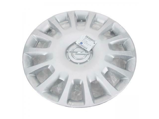 ORIGINELE GM Opel Wielkap Radial Cover 14 Inch ZILVER Adam C, Auto-onderdelen, Banden en Velgen, Ophalen of Verzenden