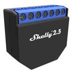 Shelly 2.5 WiFi dubbele inbouw schakelaar 2x 10A, Ophalen of Verzenden
