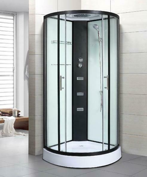 Sanifun complete douchecabine Geofredo 900 x 900, Doe-het-zelf en Bouw, Sanitair, Ophalen of Verzenden