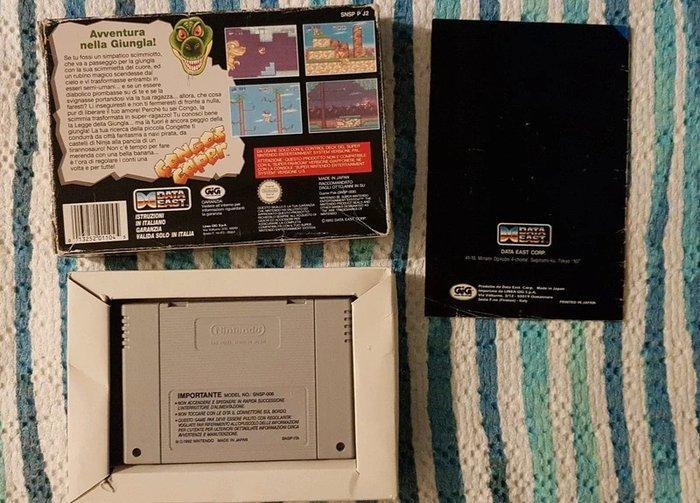 Nintendo - Snes - Congos Caper Snes Super Nintendo -, Games en Spelcomputers, Spelcomputers | Overige Accessoires