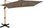 2dekans | VONROC Premium Zweefparasol Pisogne 300x300cm –, Ophalen of Verzenden, Nieuw