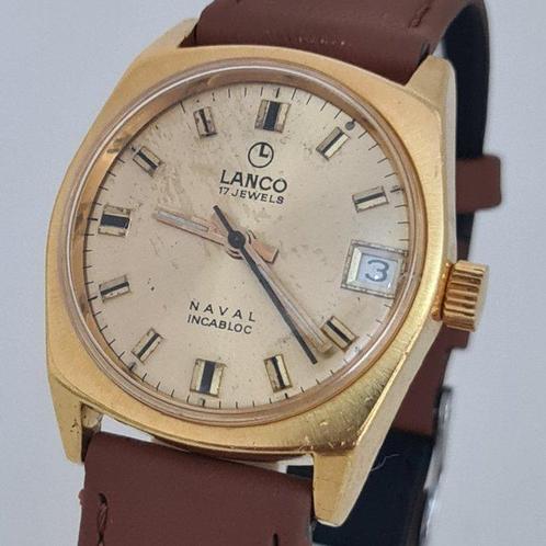 Lanco - naval - Zonder Minimumprijs - Cal. As-St 1941 -, Handtassen en Accessoires, Horloges | Heren