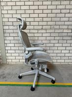 Herman Miller Aeron Remastered Bureaustoel - Mineral - Atlas, Huis en Inrichting, Verzenden, Wit, Zo goed als nieuw, Bureaustoel