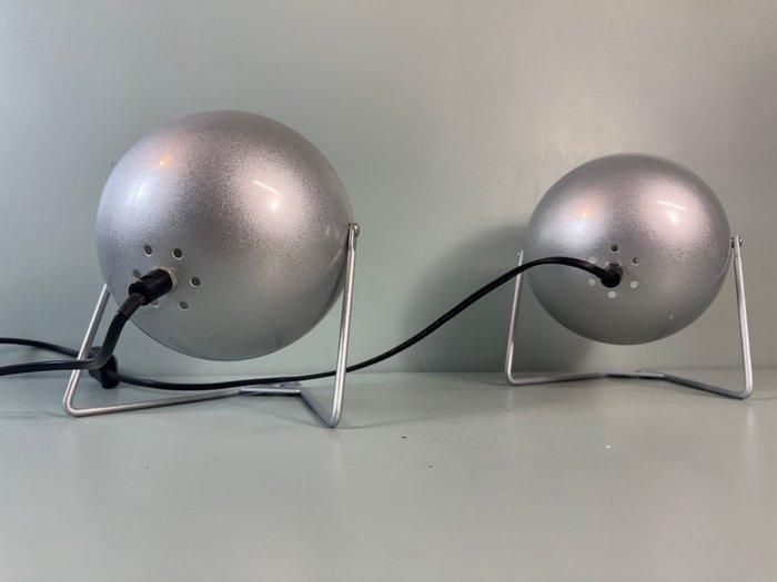 Lamp (2) - Retro Space Age Set van 2 Lampen bollampen -, Antiek en Kunst, Curiosa en Brocante