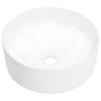 Wastafel Keramiek 36cm | Witte Lavabo -40% Korting | Retour, Huis en Inrichting, Minder dan 50 cm, Verzenden, Nieuw, Minder dan 100 cm