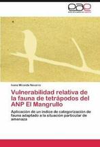 Vulnerabilidad Relativa de La Fauna de Tetrapod. Navarro,, Miranda Navarro, Ivana, Zo goed als nieuw, Verzenden