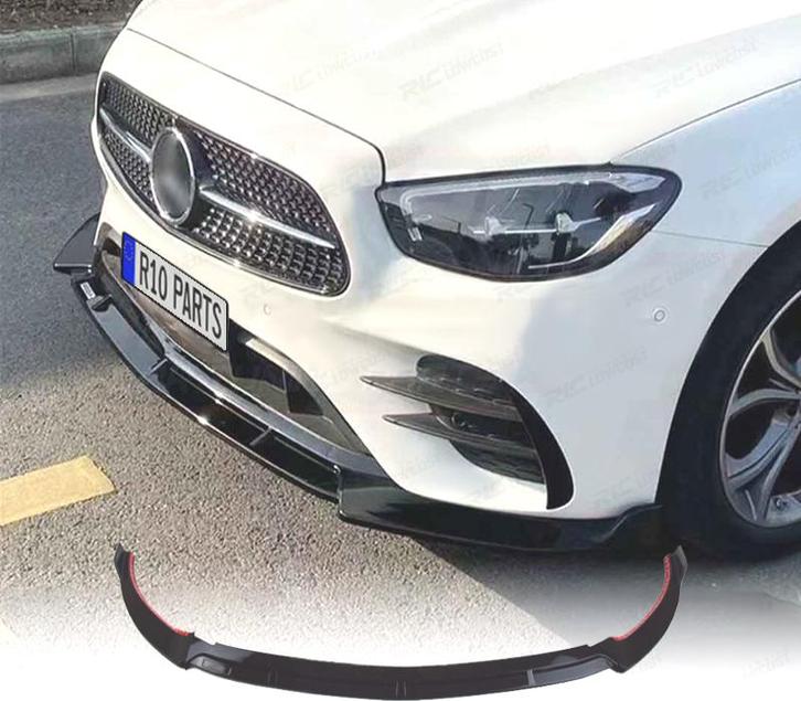 SPOILER LAME FRONTAL MERCEDES CLASSE E W213 21- NOIR BRILLAN, Auto-onderdelen, Carrosserie, Verzenden