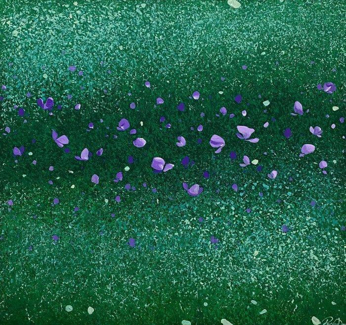 Parfen.D XL - NO RESERVE Violet Drift, Antiek en Kunst, Kunst | Schilderijen | Modern