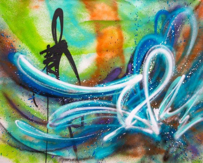 RAM - Hawaiian Dreamer - XL Size, Antiquités & Art, Art | Peinture | Moderne