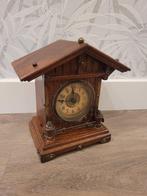 Horloge de table - Junghans - Bois, Laiton - 1960-1970, Antiek en Kunst, Antiek | Klokken