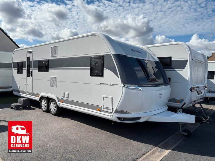 HOBBY Excellent Edition 650 KMFe - NIEUW - EINDEREEKS, Caravans en Kamperen, Caravans, 1500 - 2000 kg, Gascomfoor, Hordeur, Kachel