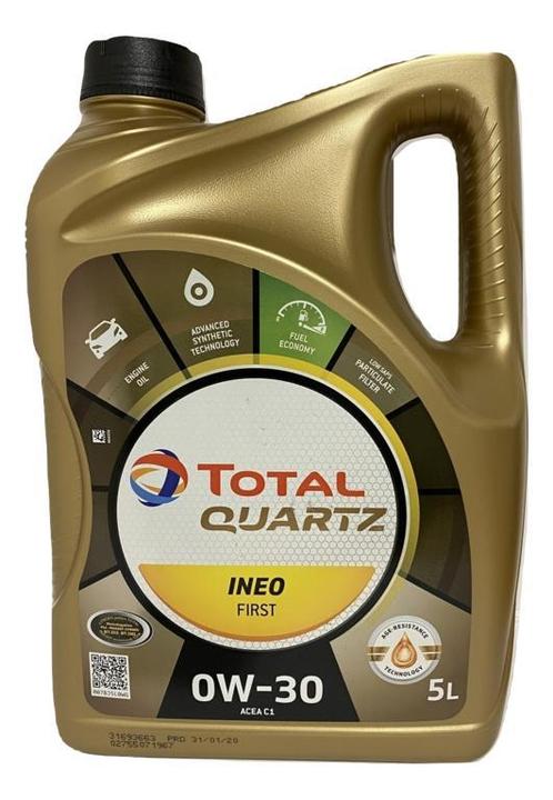 Total Quartz Ineo First 0W-30 (5 liter), Auto diversen, Onderhoudsmiddelen, Verzenden