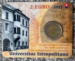 Slowakije. 2 Euro 2017 Universitas Istropolitana, Postzegels en Munten