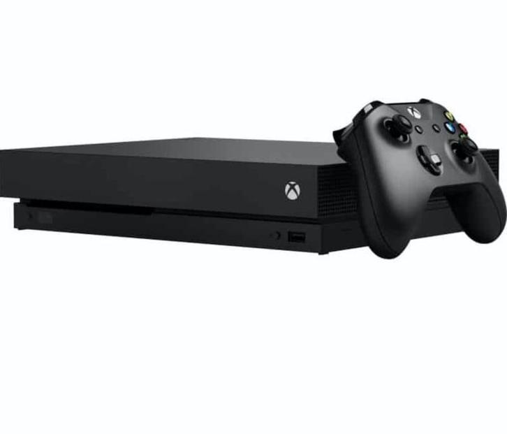 Xbox One X 1TB + S Controller (Xbox One Spelcomputers), Games en Spelcomputers, Spelcomputers | Xbox One, Zo goed als nieuw, Ophalen of Verzenden
