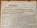 Nederland - Document - Nacht Bulletin 96 a | CAPITULATIE, Verzamelen, Militaria | Tweede Wereldoorlog