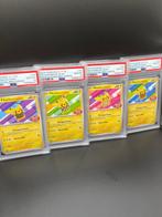 Pokémon - 4 Graded card Pikachu T-Shirt Batik Lot Carte, Hobby & Loisirs créatifs
