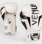 Venum Kickboks Bokshandschoenen Elite Wit Zwart, Verzenden, Nieuw, Bokshandschoenen