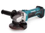 Makita DGA452Z Haakse Slijper - 18 V - 115 mm - Losse Body, Verzenden, Zo goed als nieuw