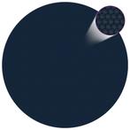 vidaXL Zwembadfolie solar drijvend 210 cm PE zwart en blauw, Verzenden