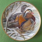 Limoges - Basil Ede - Bord (12) - Porselein - Watervogels