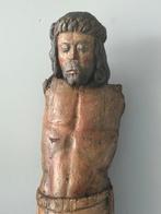 sculptuur, Grote Corpus Christi / 16e eeuw - 120 cm - Hout