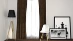 2dekans | Larson - Luxe geweven blackout gordijn met ringen, Huis en Inrichting, Ophalen of Verzenden, Nieuw