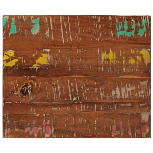 vidaXL Tafelblad rechthoekig 60x50x3,8 cm massief gerecycled, Huis en Inrichting, Tafelonderdelen, Nieuw, Verzenden