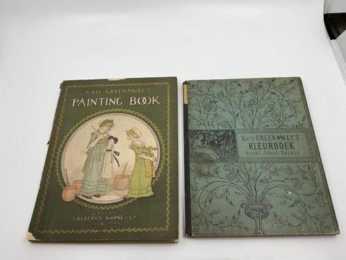 Kate Greenaway (ill) - Kate Greenaway painting books -, Antiek en Kunst, Antiek | Boeken en Manuscripten
