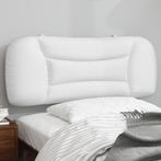 vidaXL Coussin de tÃªte de lit blanc 100 cm similicuir, Verzenden