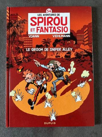 Spirou et Fantasio T54 - Le Groom de Sniper Alley + dédicace beschikbaar voor biedingen