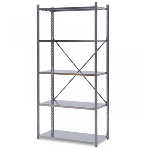 G3 Legbordstelling H300 x B100 x D80 cm Beginsectie, Zakelijke goederen, Kantoor en Winkelinrichting | Magazijn, Stelling en Opslag