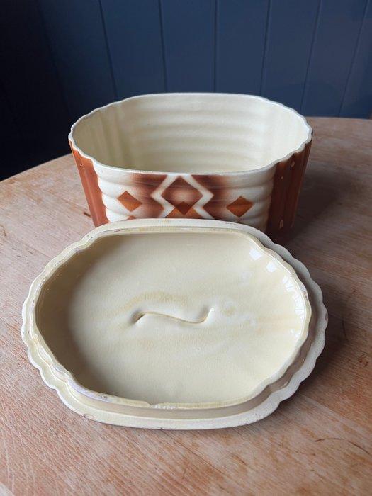 Koekjesdoos - Keramiek - Art-deco koekblik, Antiquités & Art, Art | Objets design