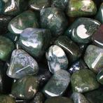 Pas de réserve - Agate mousse verte - Pierres polies - Lot-