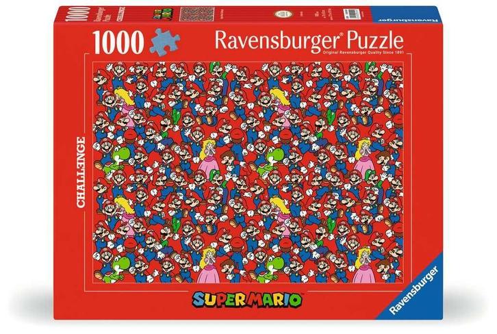 Super Mario Challenge Puzzel (1000 stukken), Verzamelen, Film en Tv, Ophalen of Verzenden