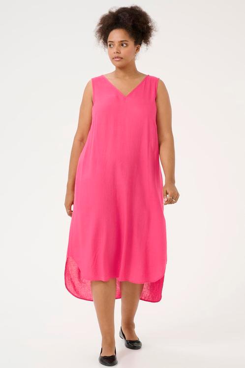 Kaffe Curve jurk ECO V hals54Maat 46/48 (XL) of groter, Kleding | Dames, Jurken, Overige kleuren, Nieuw, Maat 46/48 (XL) of groter