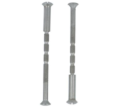 Patentbouten met huls M4x65 lenskop mat rvs, Doe-het-zelf en Bouw, Hang- en Sluitwerk, Klink of Kruk, Nieuw, Overige materialen