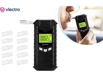 Vlectro Alcoholtester - Digitale Blaastest - USB-Oplaadbaar, Verzenden