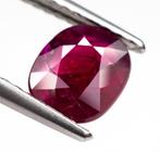 Zonder minimumprijs Robijn - 1.15 ct - Bellerophon Gemlab -, Handtassen en Accessoires, Edelstenen, Nieuw