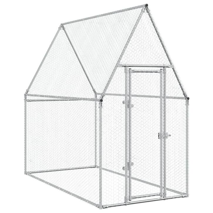 Kippenhok 200x100x190cm | Retour Deal | 40% Korting, Dieren en Toebehoren, Pluimvee | Toebehoren, Nieuw, Kippenhok of Kippenren