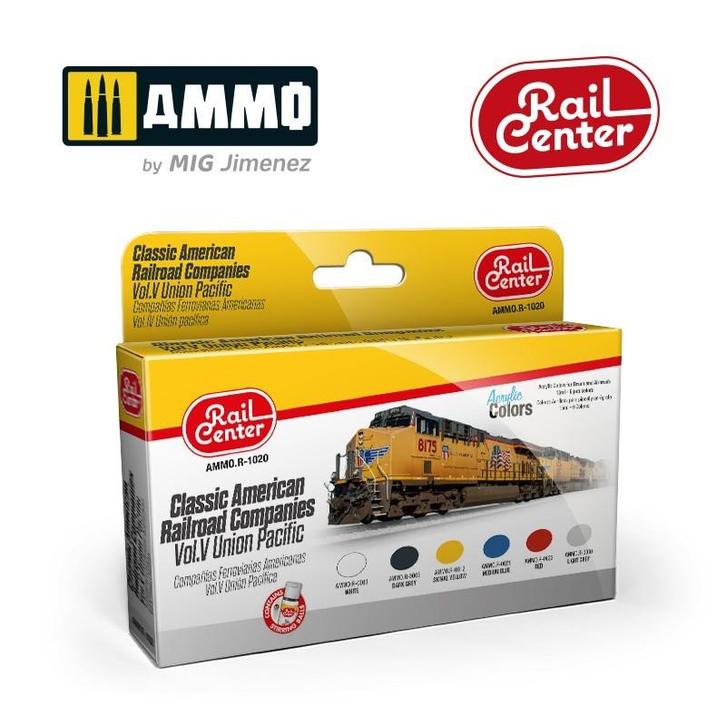 Ammo-Mig Railcenter R-1020 Classic American Railroad, Hobby en Vrije tijd, Modeltreinen | H0, Gelijkstroom, Overige typen, Nieuw