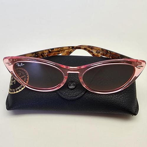 Ray-Ban Nina RB4314N Zonnebril Incl. Koker | Nieuwstaat, Handtassen en Accessoires, Zonnebrillen en Brillen | Dames, Nieuw, Ophalen of Verzenden